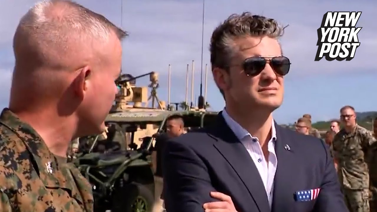 Defense Secretary Pete Hegseth visits military base in Hawaii amidst Signal chat leak fallout