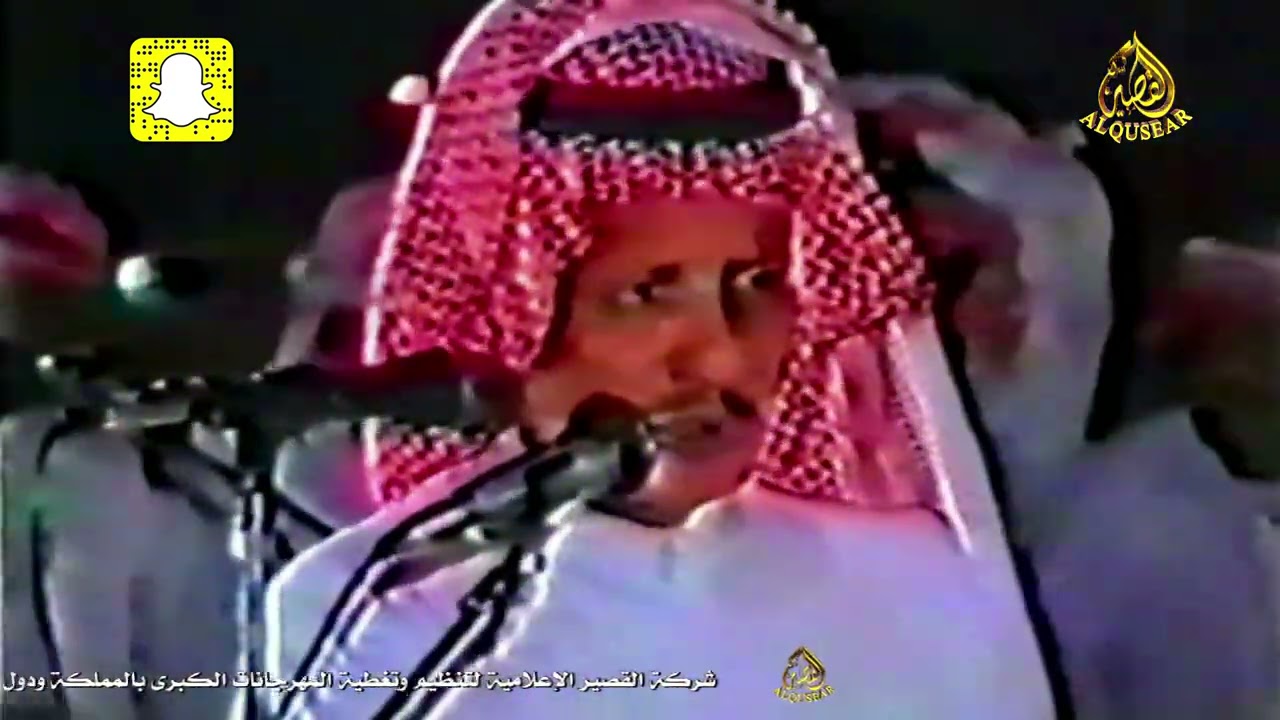 موال🎤 (احبك نهار السبت واكرهك الاثنين) بكر الحضرمي و فلاح القرقاح  ـ قطر ـ ١٤١٨/٨/٦ه‍ـ