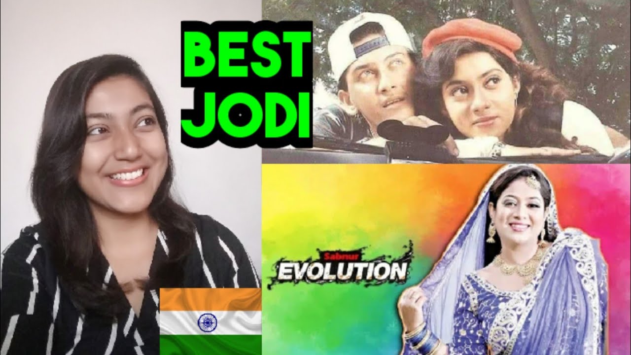 Indian Girl Reaction on || Evolution of Shabnoor || 1993-2009