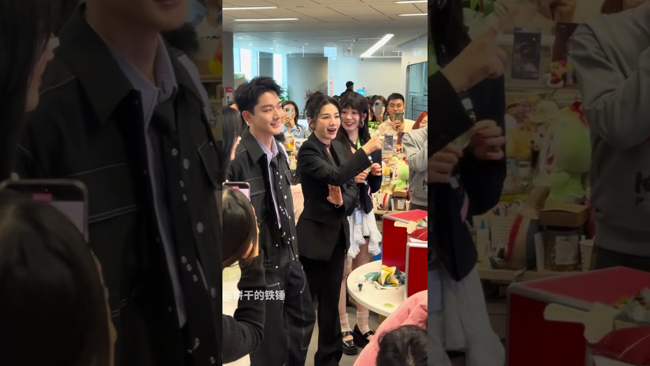 张晚意 景甜 黄奕「似锦」新浪扫楼   Zhang Wanyi Jing Tian Huang Yi Sina event 25.03.07