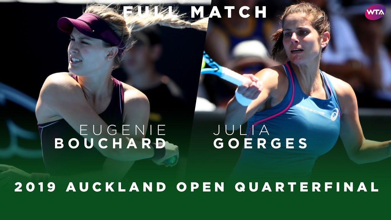 Eugenie Bouchard vs. Julia Goerges | Full Match | 2019 Auckland Open Quarterfinal