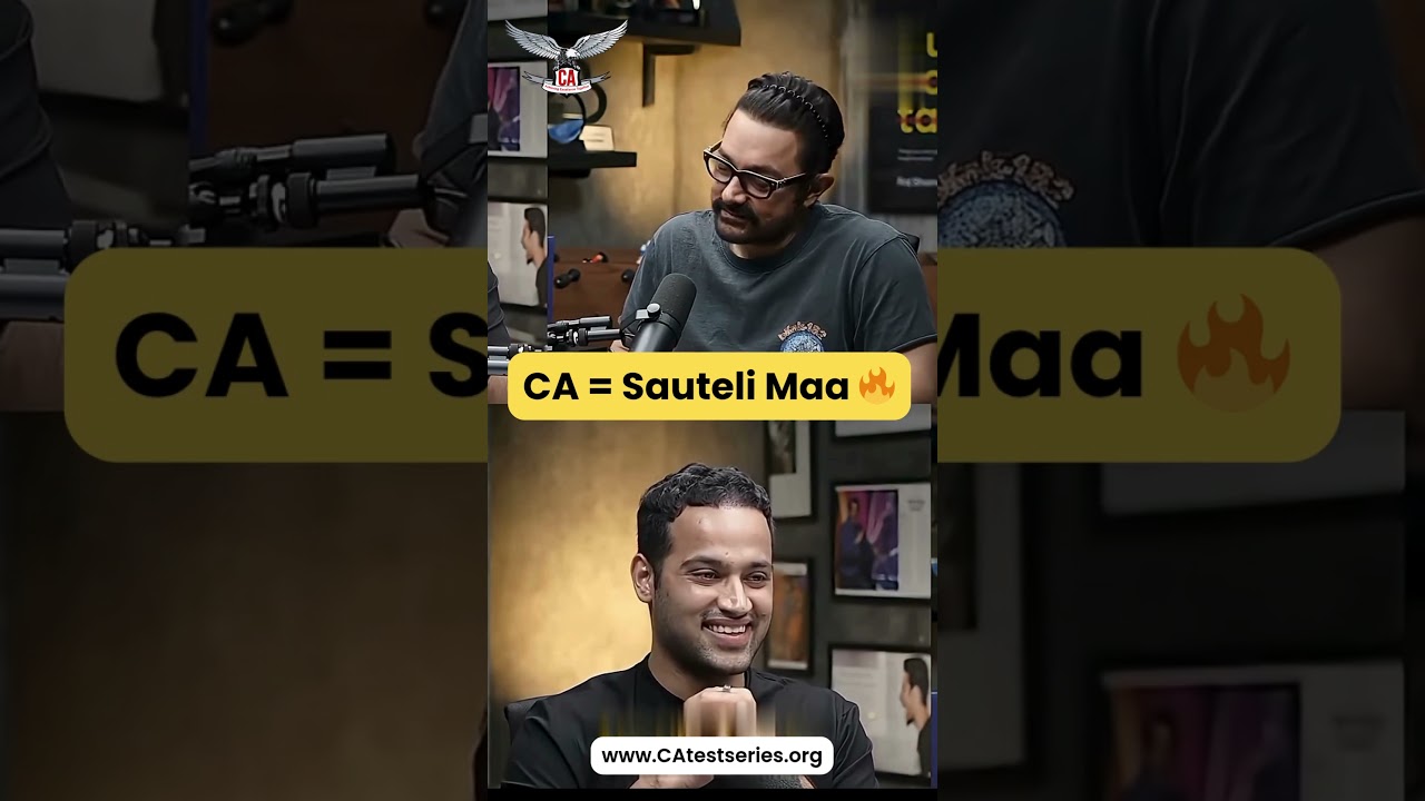 Even Aamir Khan couldn&rsquo;t ignore the power of a CA &mdash; that&rsquo;s how strong this profession stands!