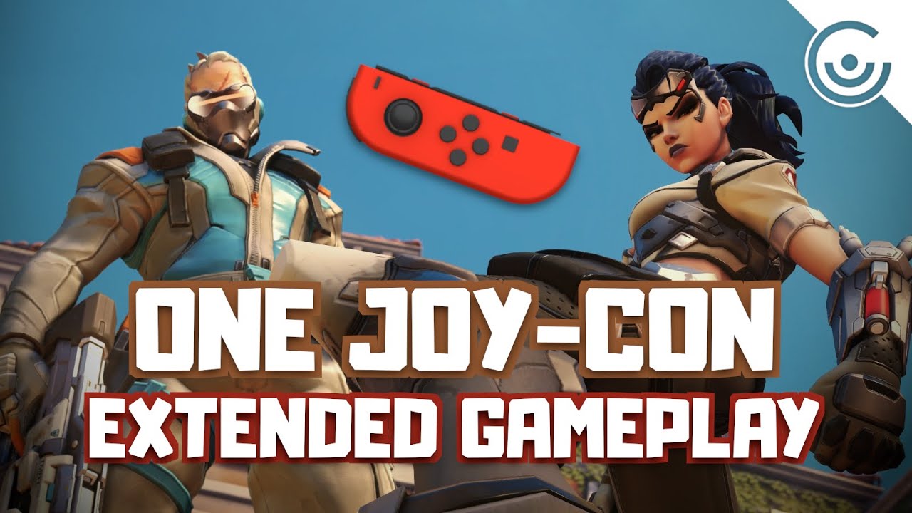 Bonus Video: Overwatch with One Switch Joy-Con on PC, Extended Gameplay