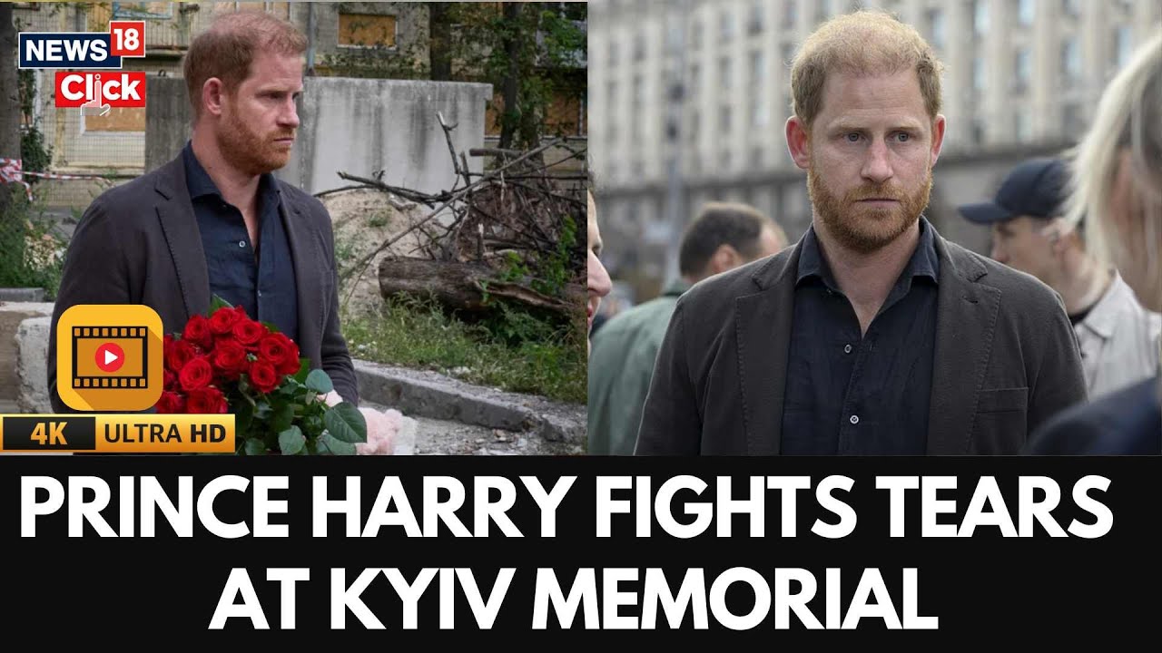 Prince Harry Visits Kyiv with Invictus Games Team | Announces Charity for Wounded Soldiers | 4K