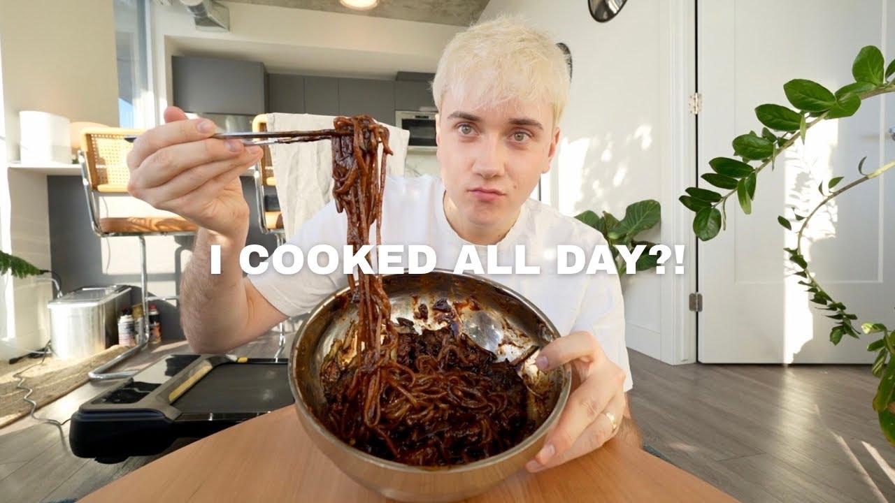 I Tried Cooking Only Korean Food for 24 Hours