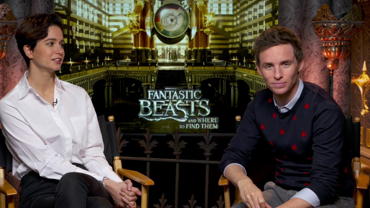 Eddie Redmayne and Katherine Waterston for 