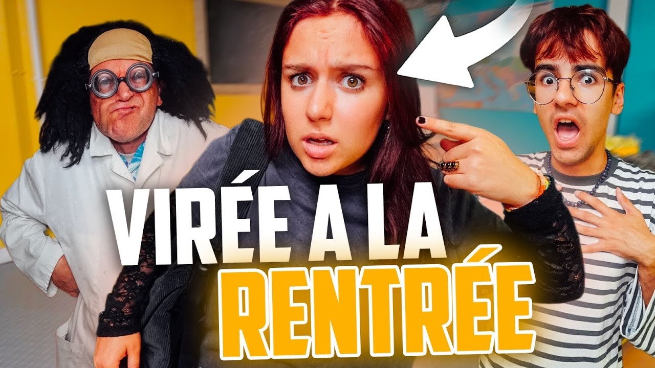 CHEUVEUX ROUGES POUR LA RENTRÉE ! ELLE SE FAIT VIRER ! - PINK LILY