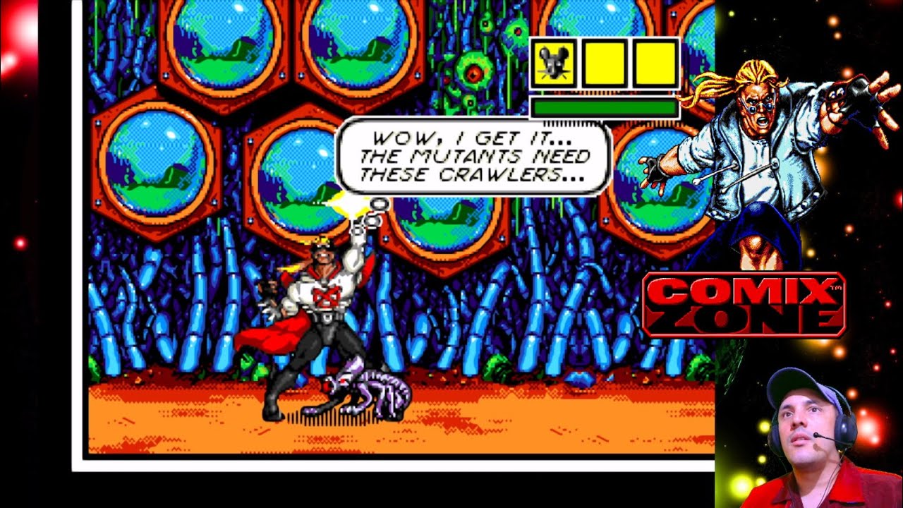 Comix Zone MODIFICADO (God Mod) Vídeo em resolução UHD 4K