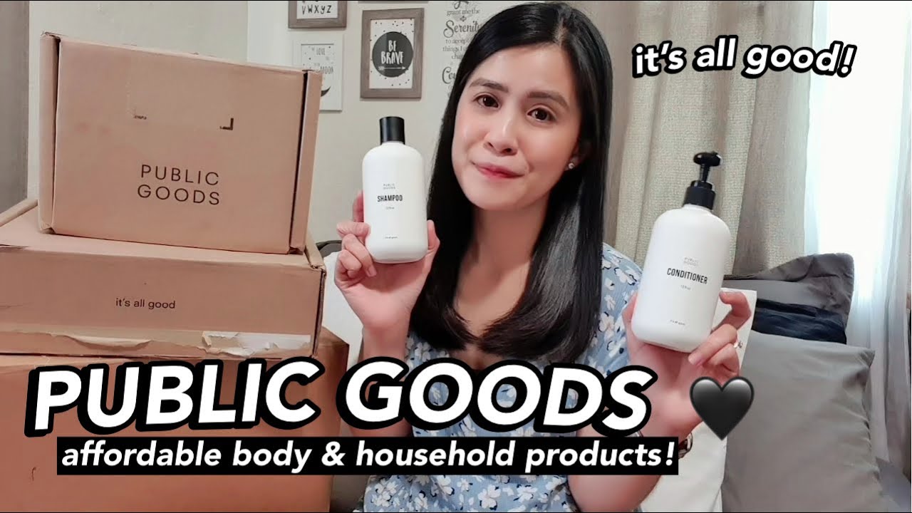 PUBLIC GOODS HAUL: AFFORDABLE  BODY AND HOUSEHOLD ESSENTIALS | Annee Fair