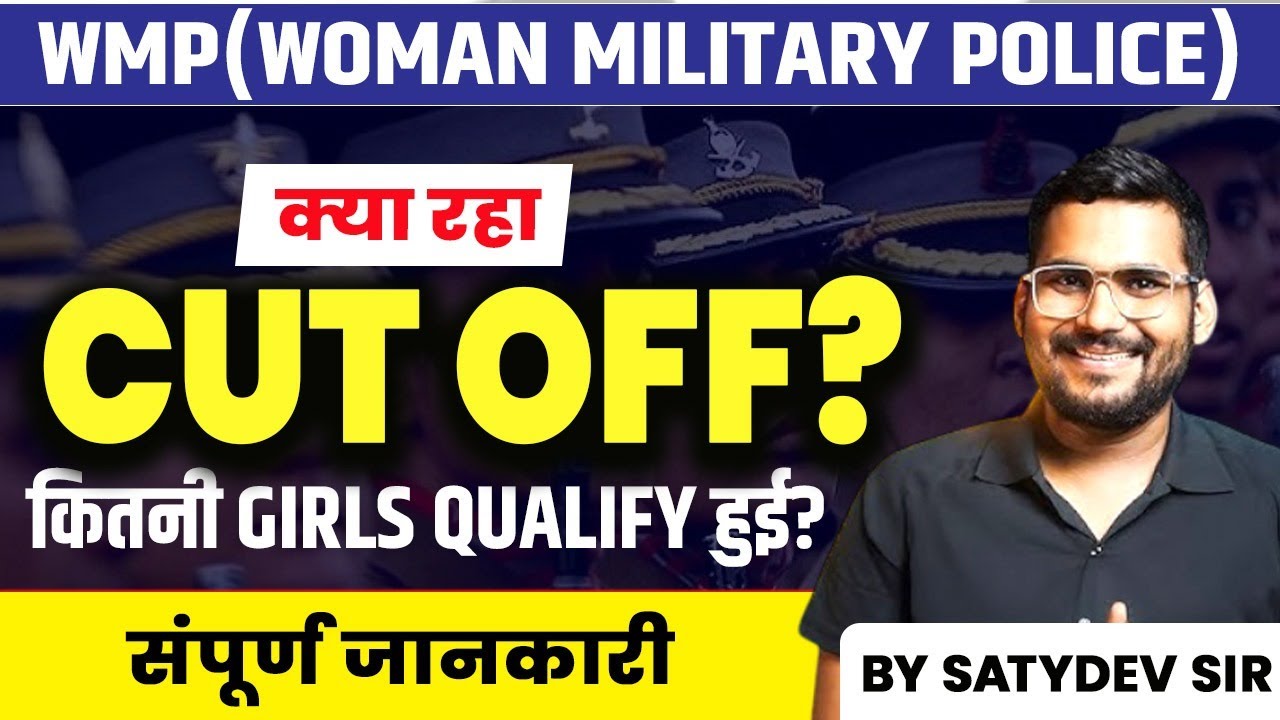 Army WMP Result 2025 ✅ How many girls qualified? | Cut Off & Merit List