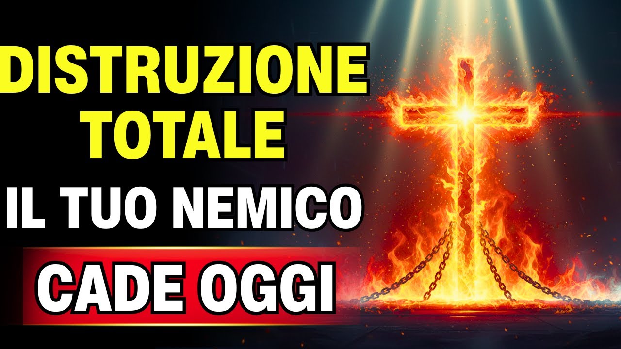 🔥 Preghiera che DISTRUGGE vudù, patti satanici e incantesimi: il tuo nemico cade questa notte