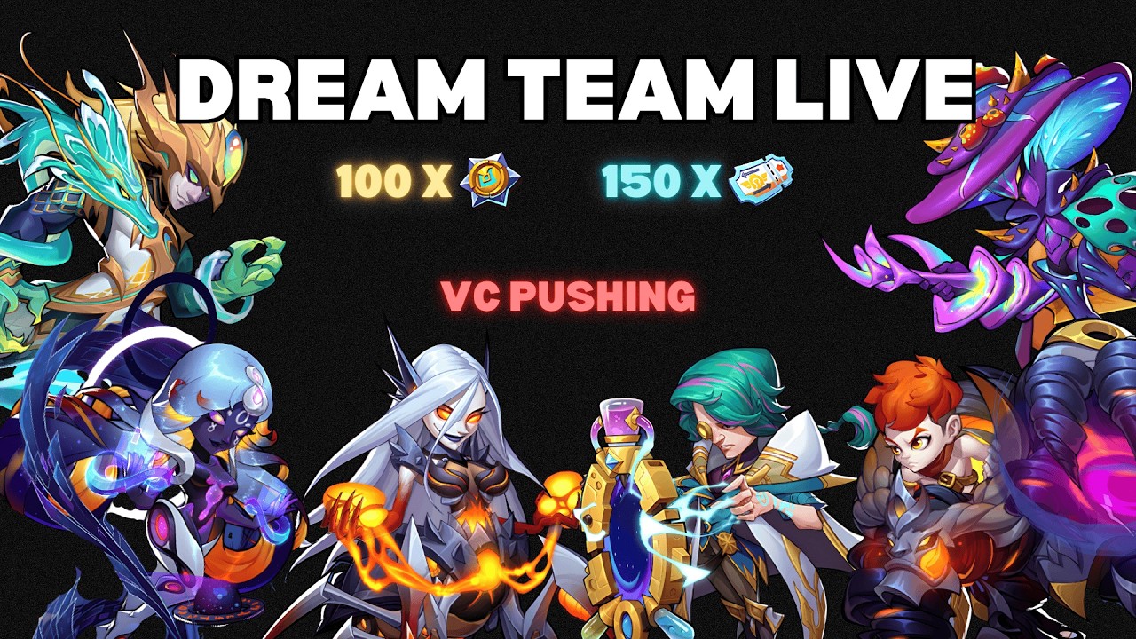 Dream Team in action, Cores/Tickets getting pulled
