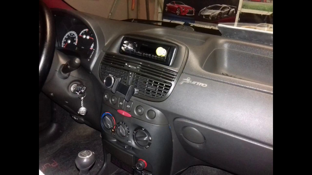 Punto mk2 - 2 din radio