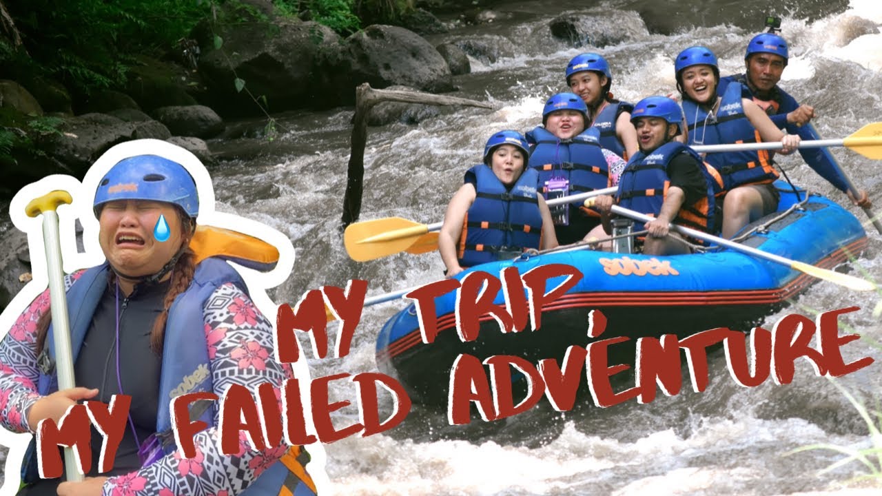NUNGGUIN YA??? PERTAMA KALI RAFTING!! Bali Vlog 2020 part 2 | SAMSOLESE ID