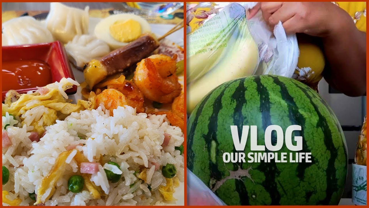[VLOG] CAMPING PREP AND HAUL, TO A CHINESE RESTAURANT, EATING