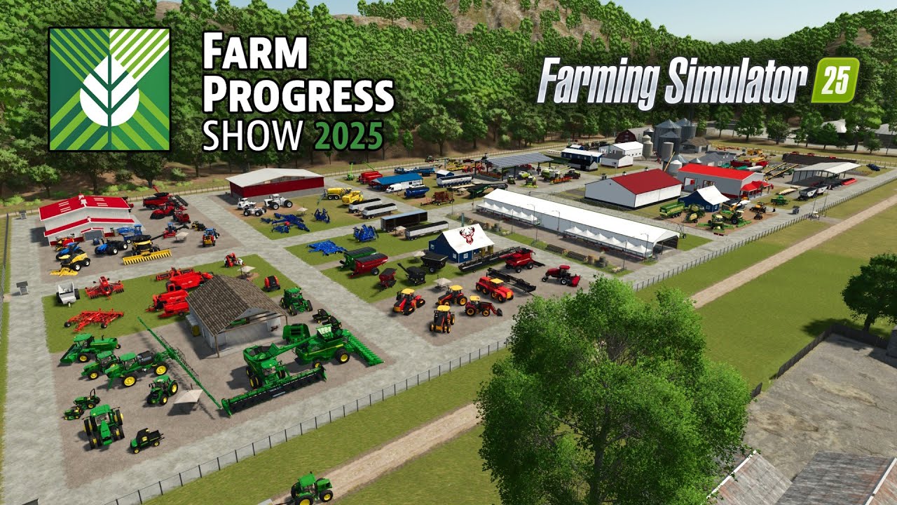 Я посетил КРУПНЕЙШУЮ ФЕРМЕРСКУЮ ВЫСТАВКУ Farming Simulators | Farm Progress 2025