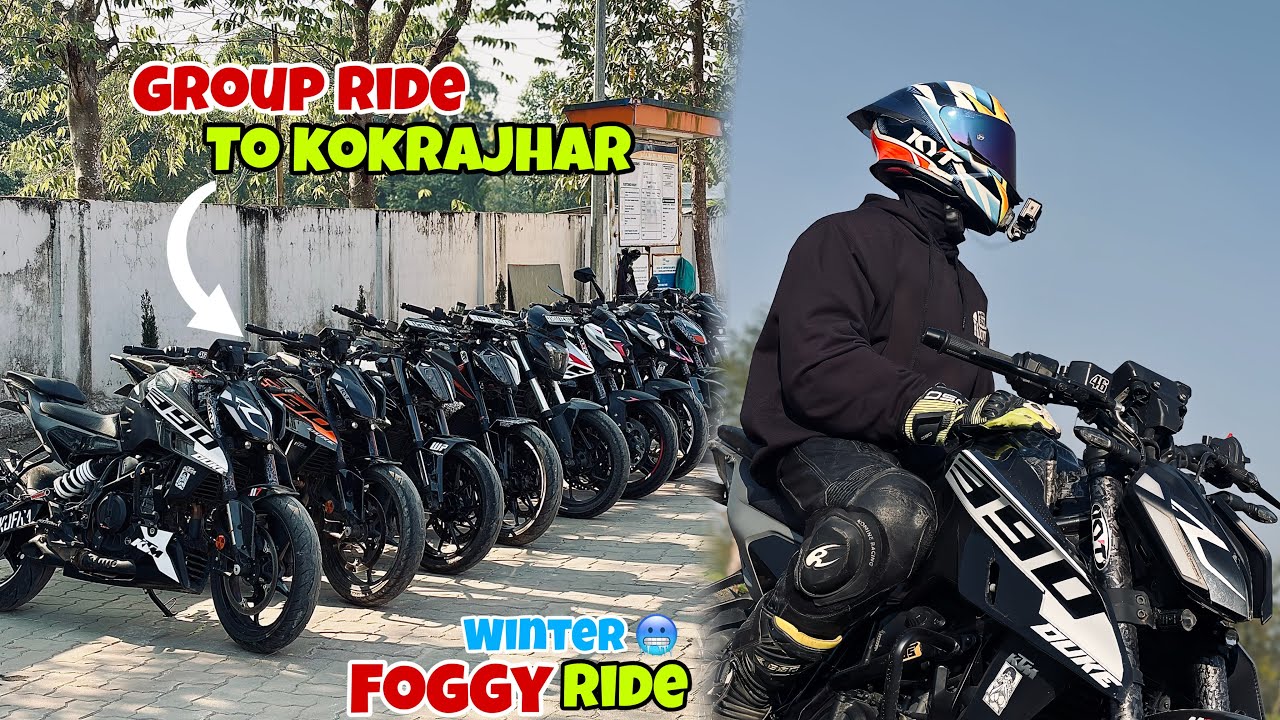 Finally Ride To Kokrajhar District To Meet Our Friends !! Group Ride !! 