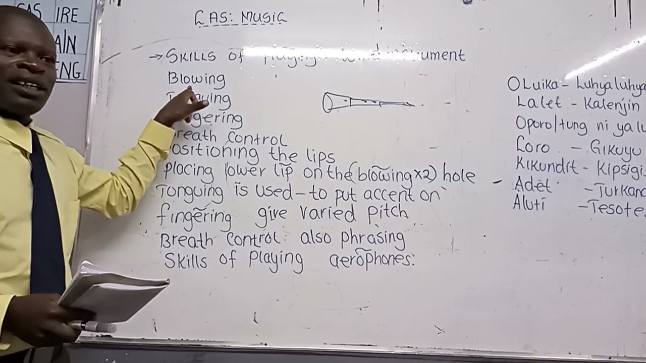 Music 🎵 Skills of playing wind instrument 🎸 rhyme no 166