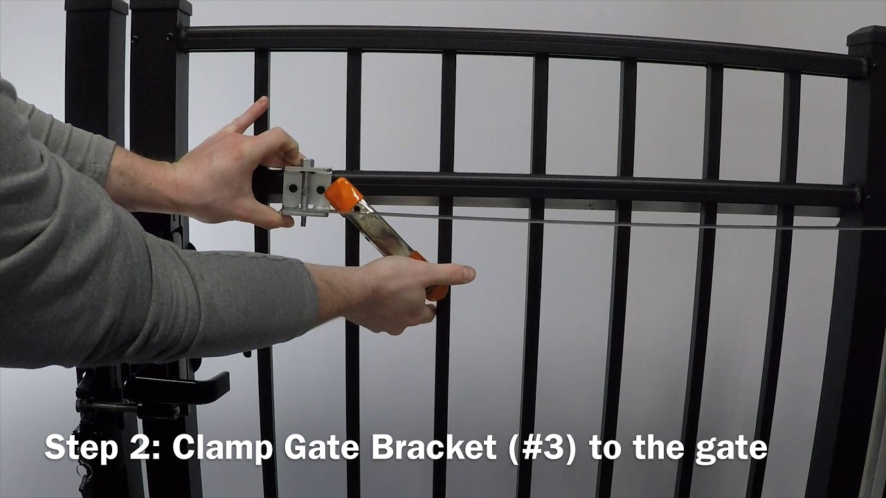 LockeyUSA How to Install TB250/450/650 Hydraulic Gate Closers