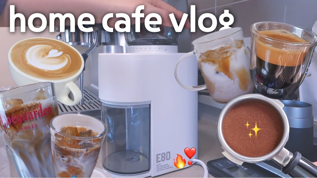 [vlog] 홀츠클로츠 E80 언박싱🎁 • 오랜만에 홈카페 공장 가동합니다🔥• 루비아 커피 • 홈카페 브이로그