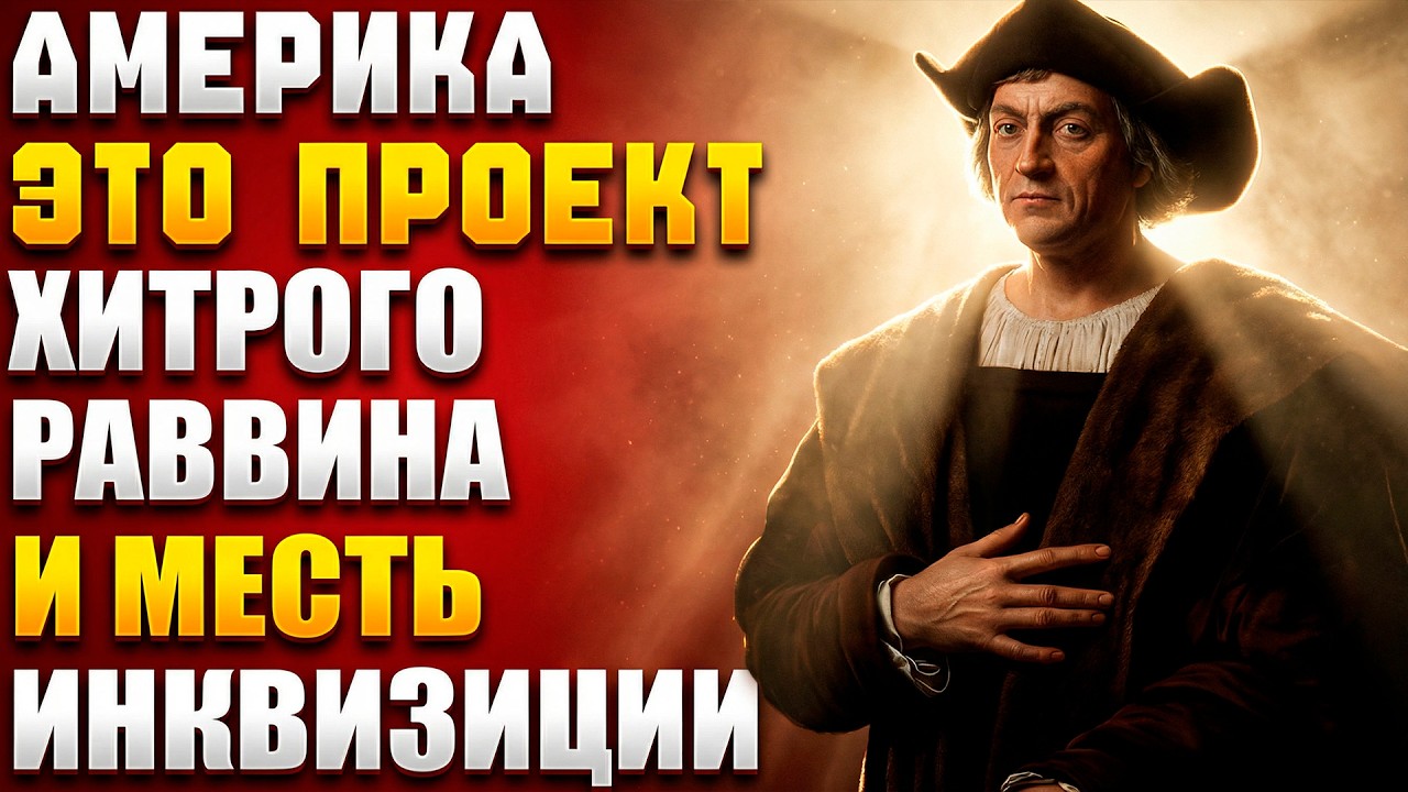 АМЕРИКА - ЭТО ЕВРЕЙСКИЙ ПРОЕКТ! Как Раввин Создал Американскую Цивилизацию
