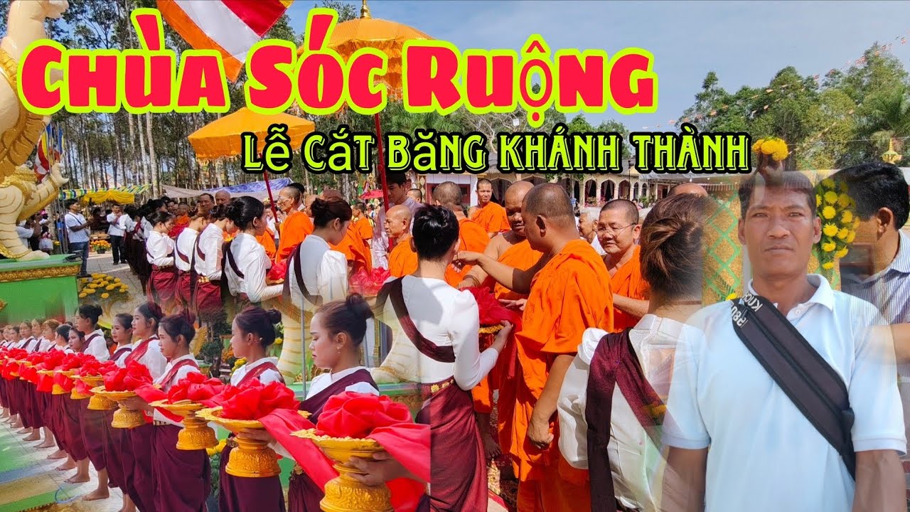 Chùa Sóc Ruộng lễ cắt băng khánh thành 