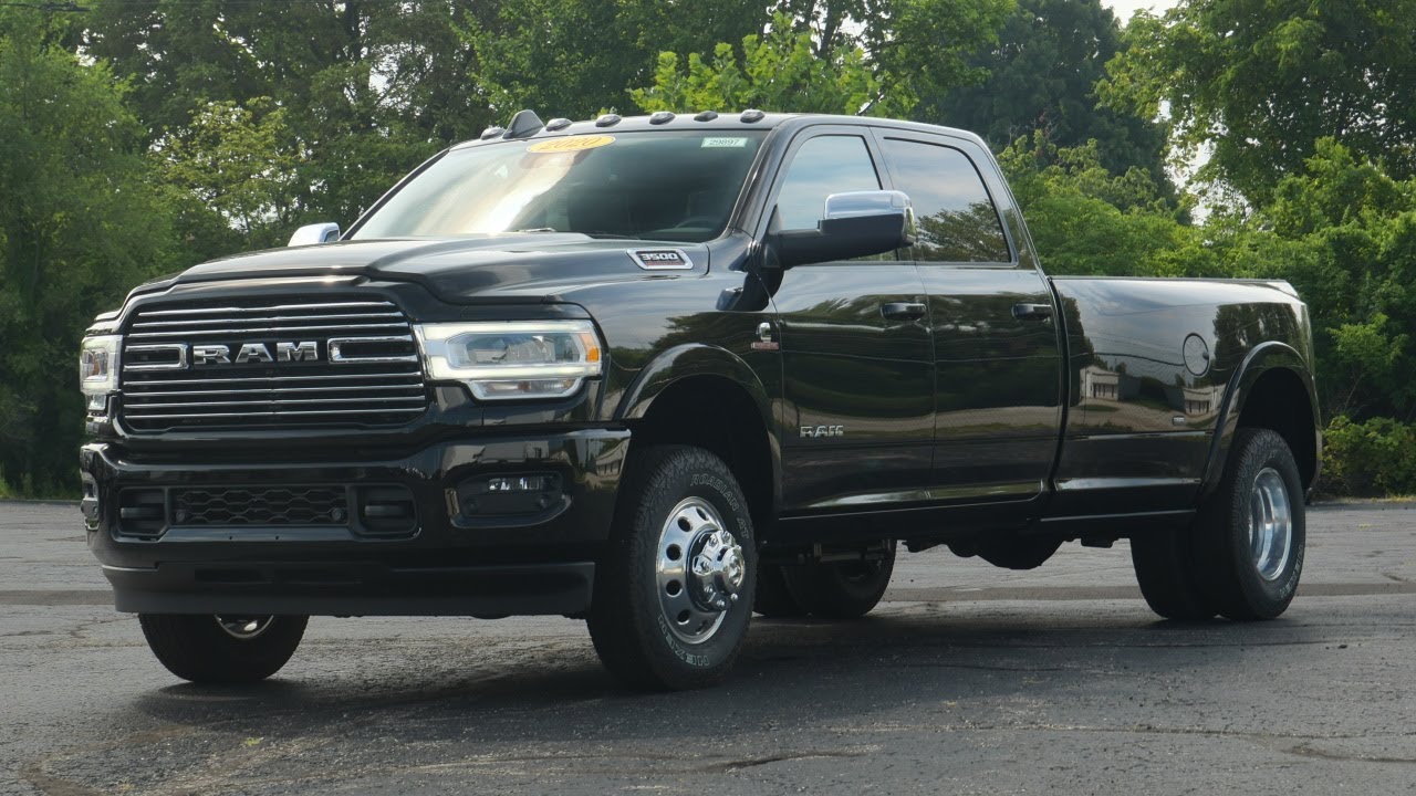 HO Cummins! 1,000 lb-ft Torque! 2020 Ram 3500 Laramie Sport DRW 4X4 Crew Cab For Sale | 29897T