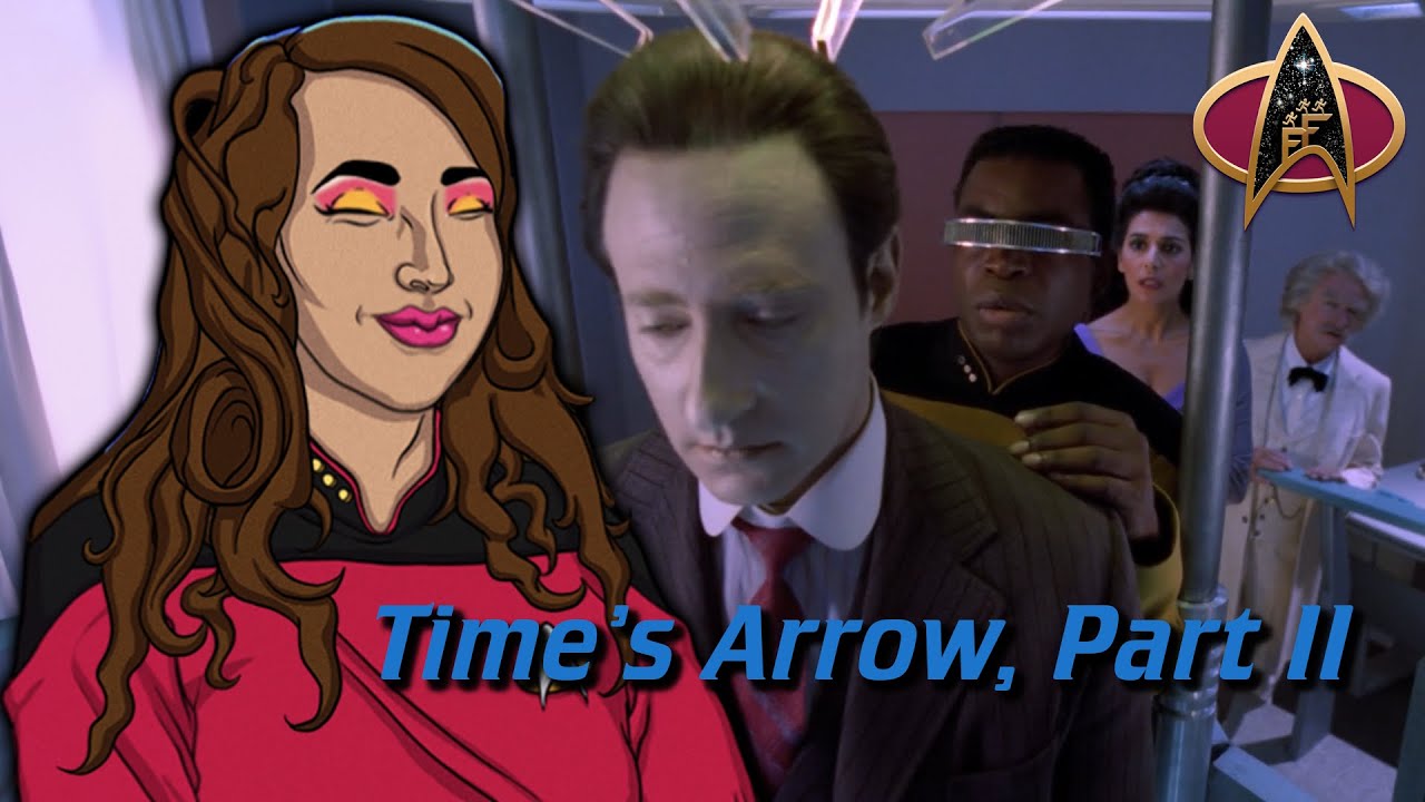 Mark Twain, leave us alone! - TNG: Time's Arrow, Part II (Season Premiere) - Season 6, Episode 1