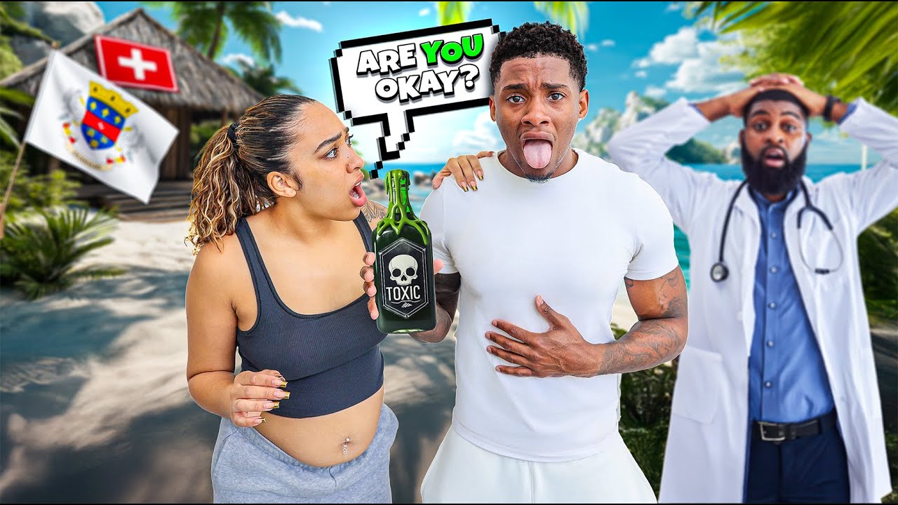 QUAN ACCIDENTALLY SWALLOWED SOMETHING TOXIC IN ANOTHER COUNTRY! *Not Good*