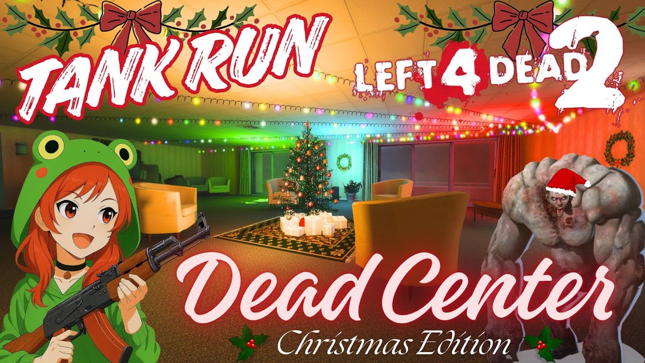 Left 4 Dead 2 - Tank Run - Experto - Dead Center : Christmas Edition (Parte 1) - Duo