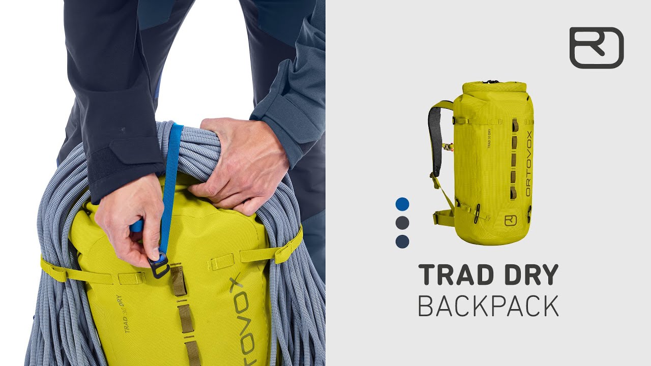 TRAD DRY weatherproof climbing backpack | ORTOVOX