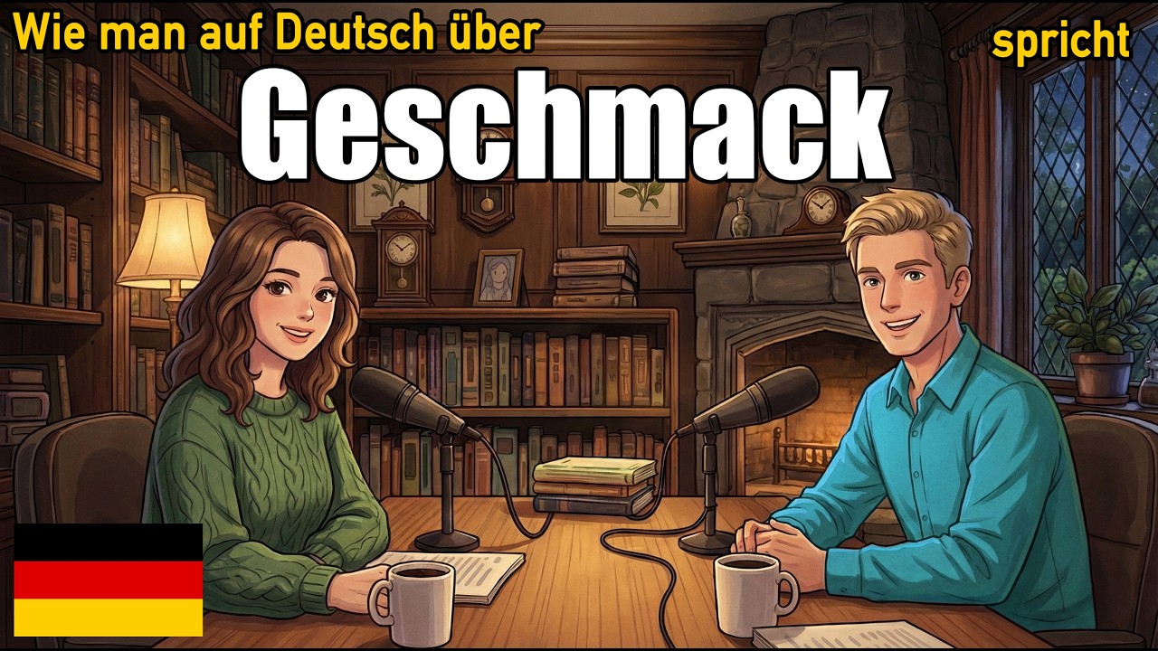 Wie man auf Deutsch über Geschmack spricht | Tägliche deutsche Konversationspraxis