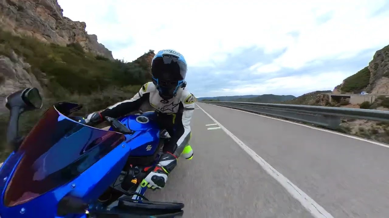 Subida Dos Aguas perseguido por cbr600rr