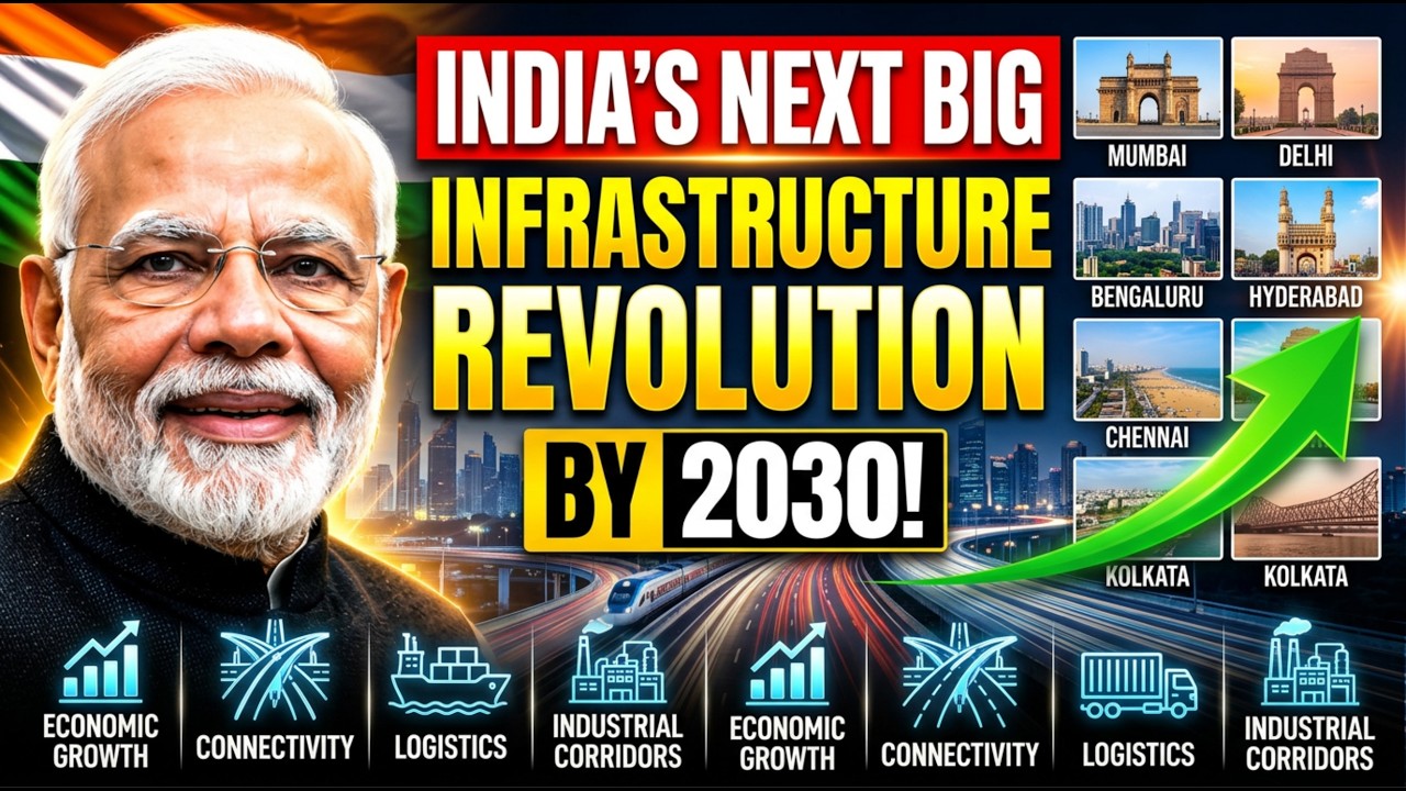 India&rsquo;s Next BIG Infrastructure Revolution | Top 10 Mega Roads Linking Ports, Cities & Industry