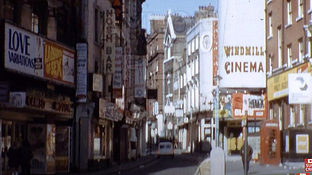 London, England, United Kingdom 1972 - Soho and Piccadilly Circus