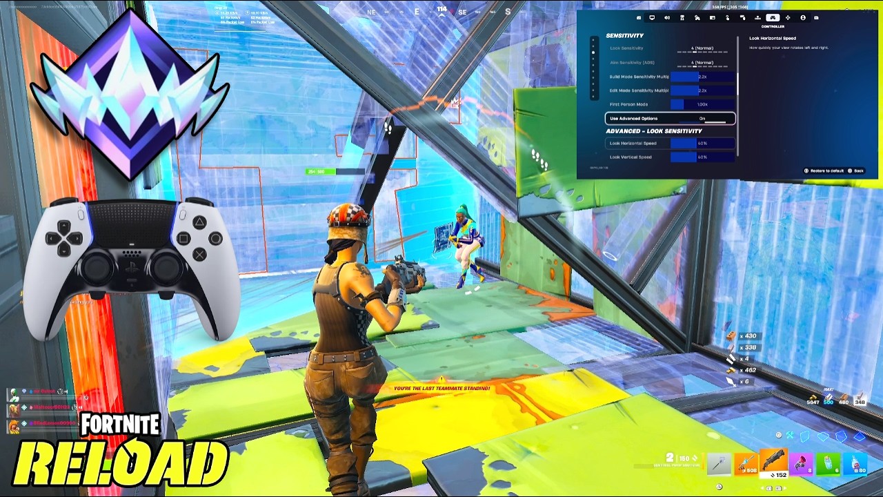 BEST PRO Controller Settings + Sensitivity in Chapter 7 (PS5/XBOX/PS4/PC)