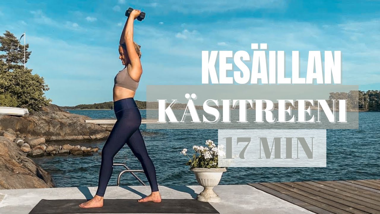 KESÄILLAN KÄSITREENI - ylävartalotreeni käsipainoilla