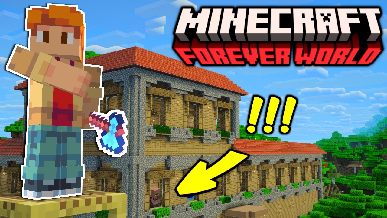 Turning a Woodland Mansion Into a Villager Forever Home!