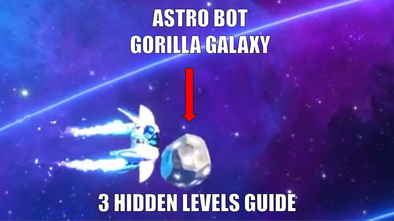 Astro Bot - Hidden Levels Gorilla Nebula Galaxy