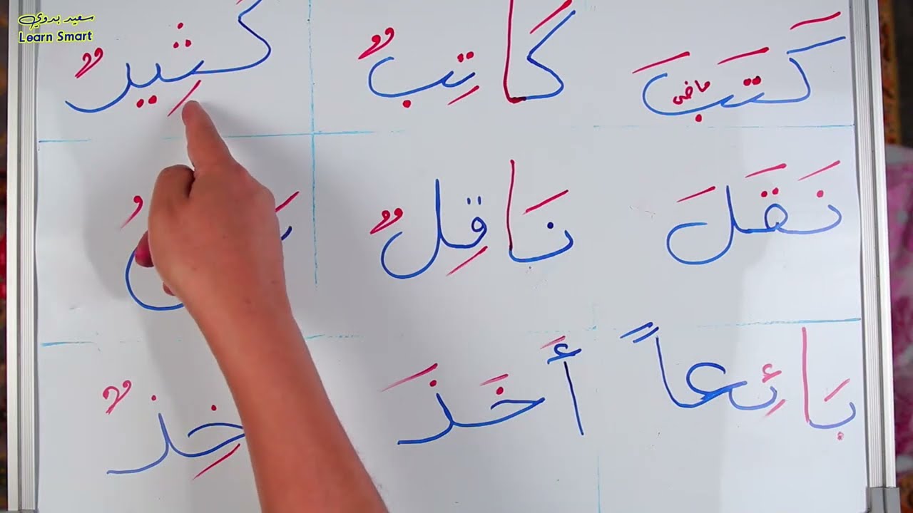 كلمات بالحركات الطويلة و الحركات القصيرة