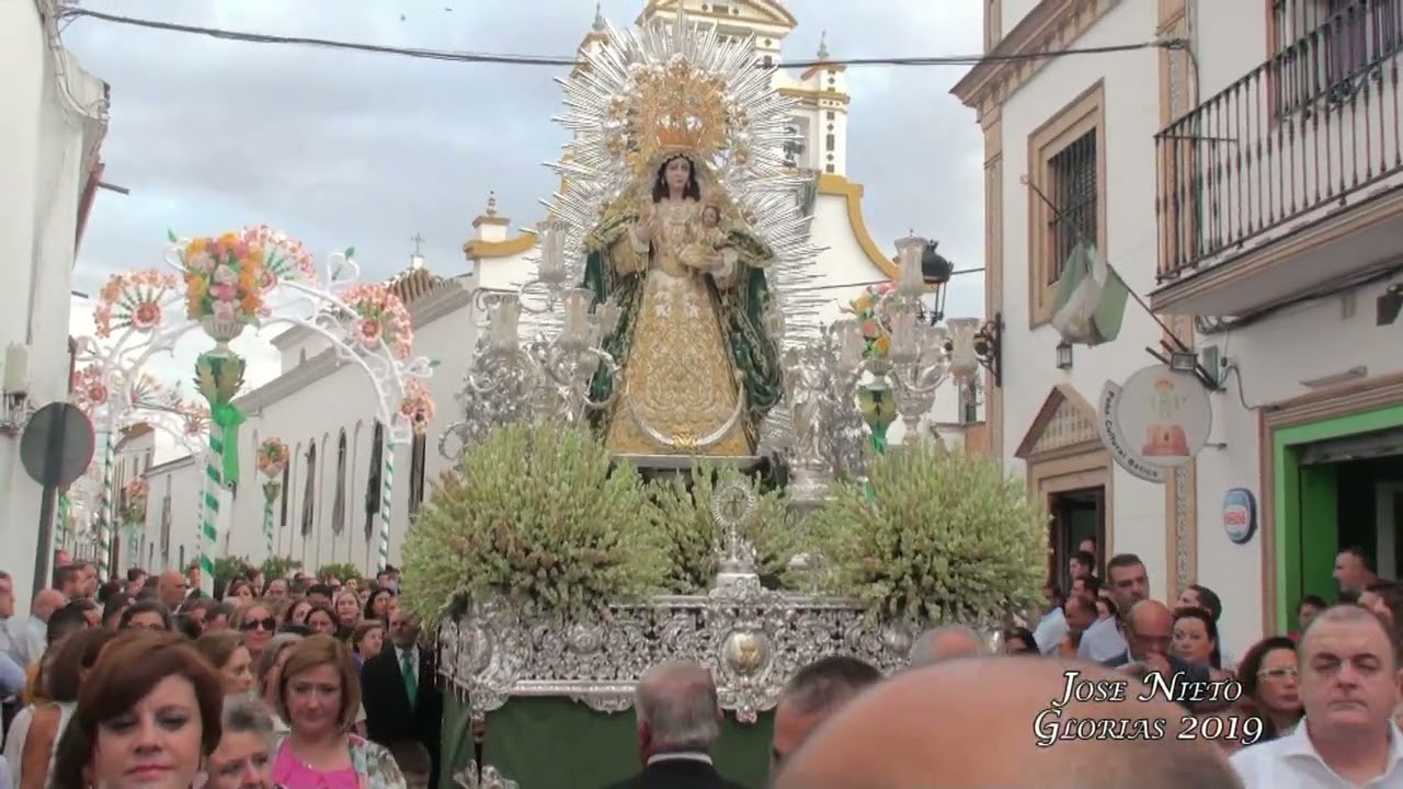 Virgen de la Piedad de Albaida del Aljarafe , Glorias 2019