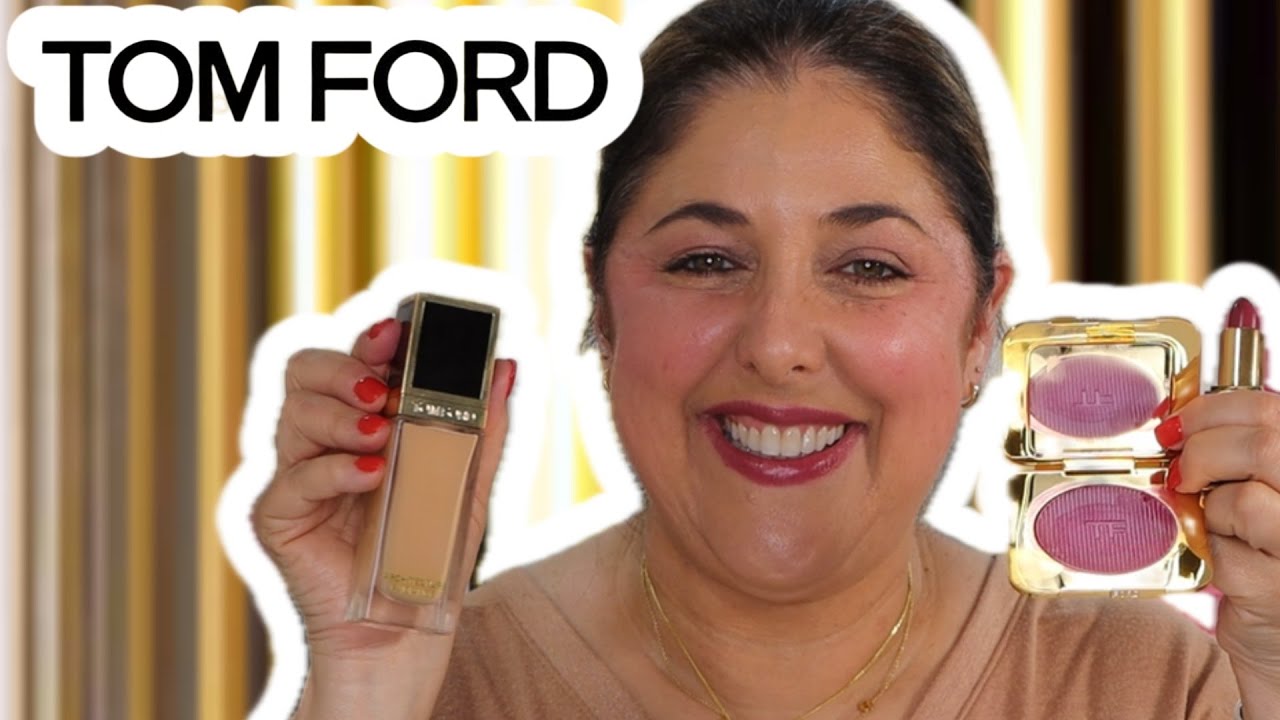 New! TOM FORD Architecture Radiance Foundation! Black Orchid Creme Blush & Lip Color!