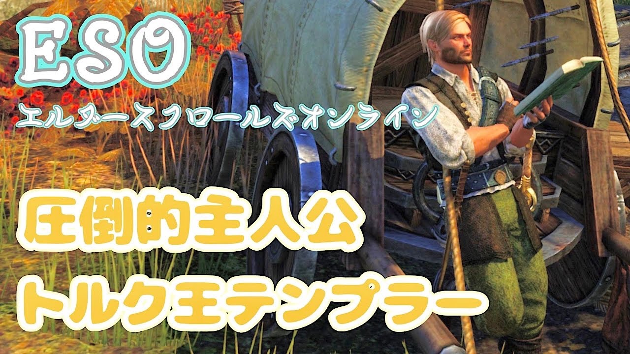【ESO】映画の主人公！？ガチ構成対人ビルド解説 スタミナテンプラー ビルド紹介 PvP build BG game play エルダースクロールズオンライン PS5Pro 【対人】