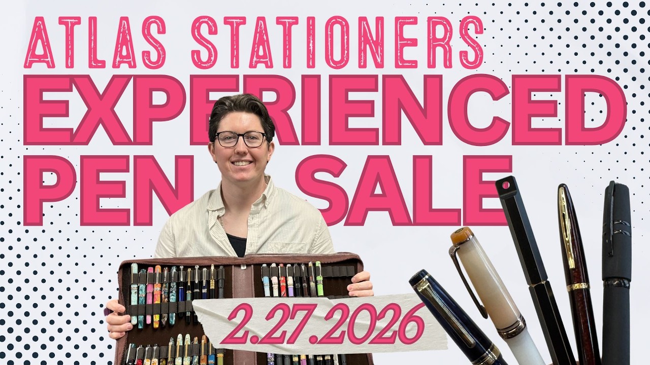 Atlas Stationers Experienced Pen Sale | February 2026