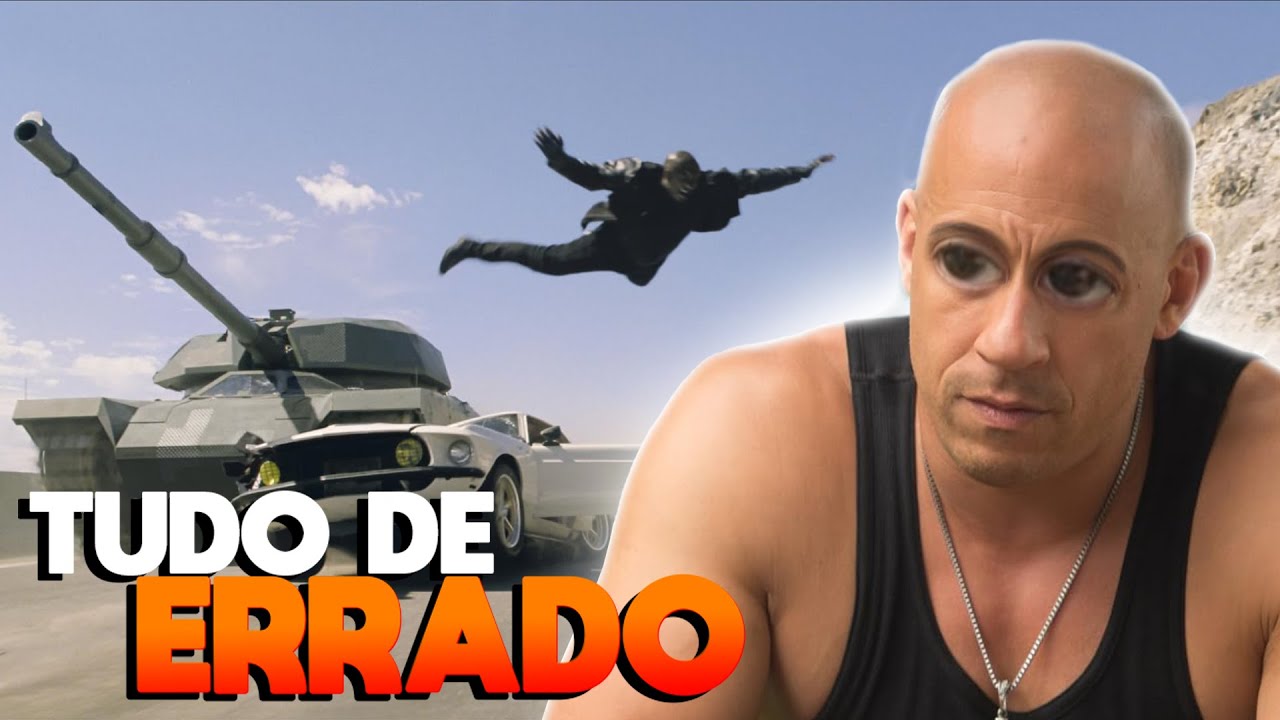 TUDO de ERRADO com VELOZES e FURIOSOS 6 (Erros + Furos + Conveniências)