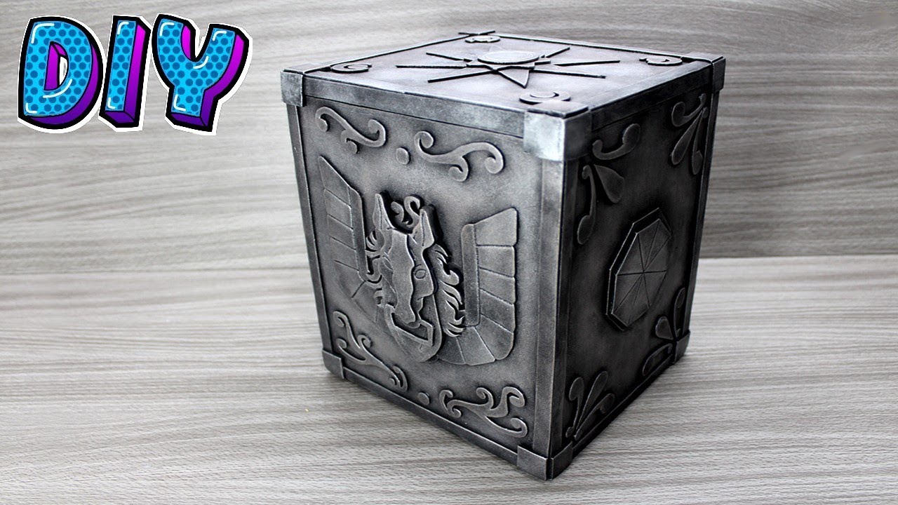 Caixa da Armadura de Pegasus - DIY Cavaleiros do Zodíaco.