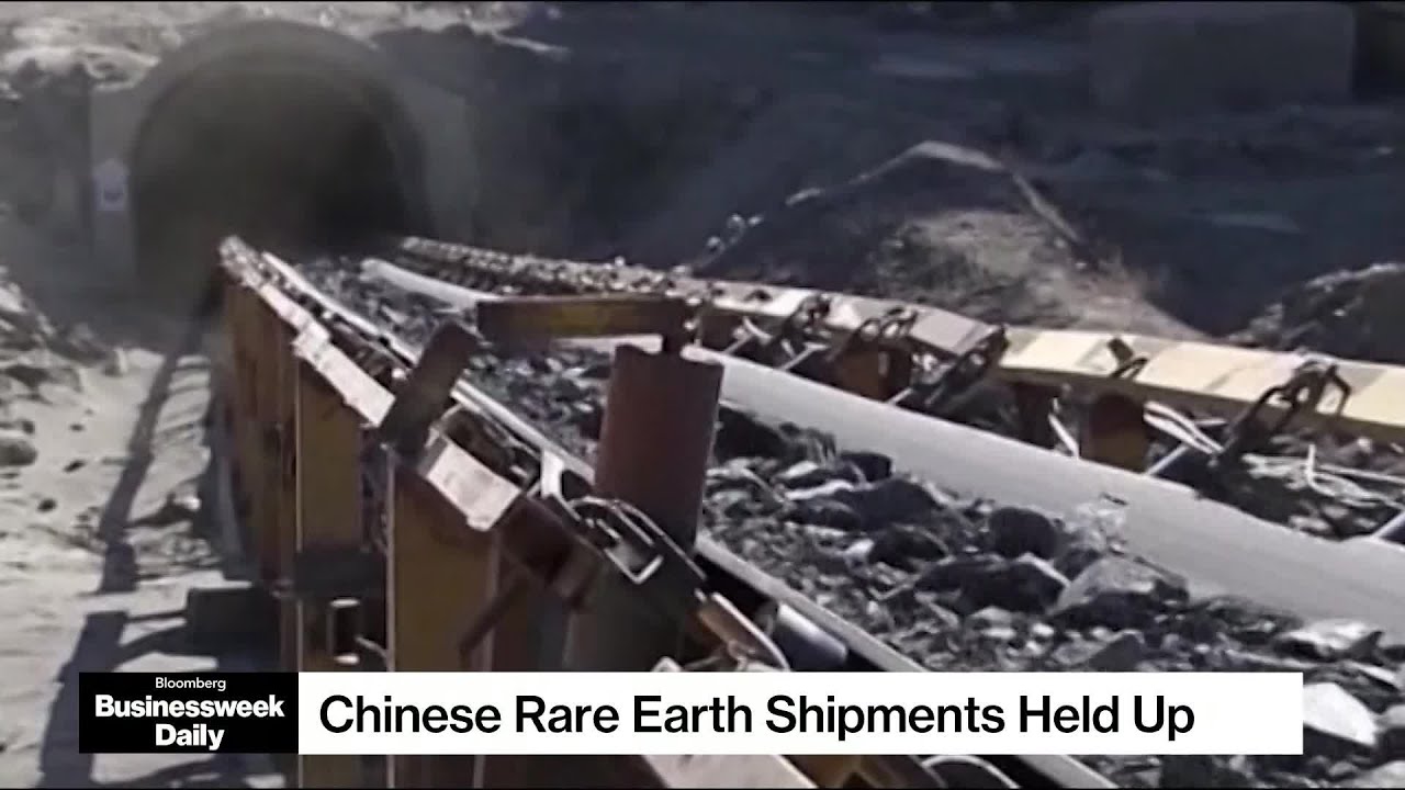 Chinese Rare Earth Shipments Held Up as Trade War Upends Exports