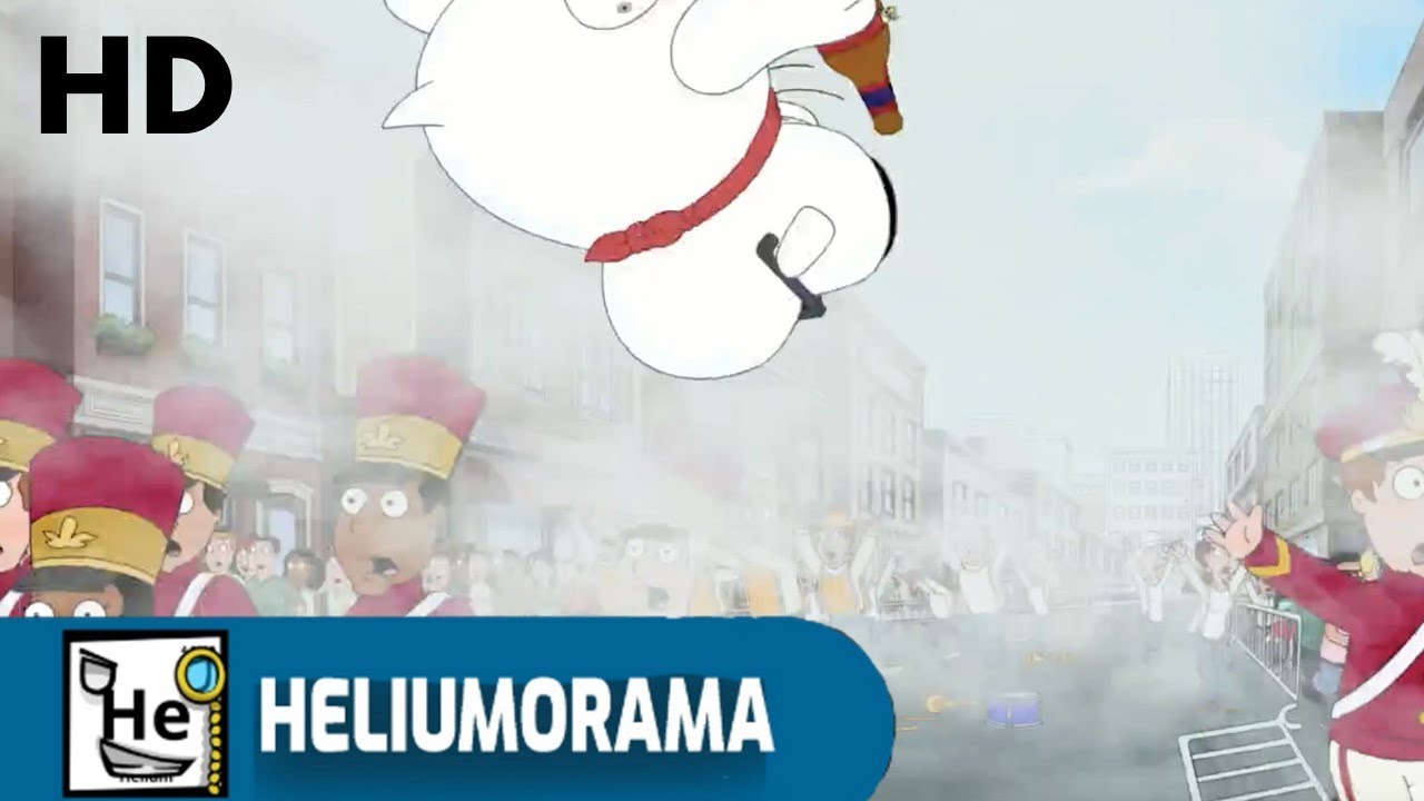 [HIGH QUALITY] Family Guy - Helium balloon fail affecting everyone?! [Season 17 Episode 9]