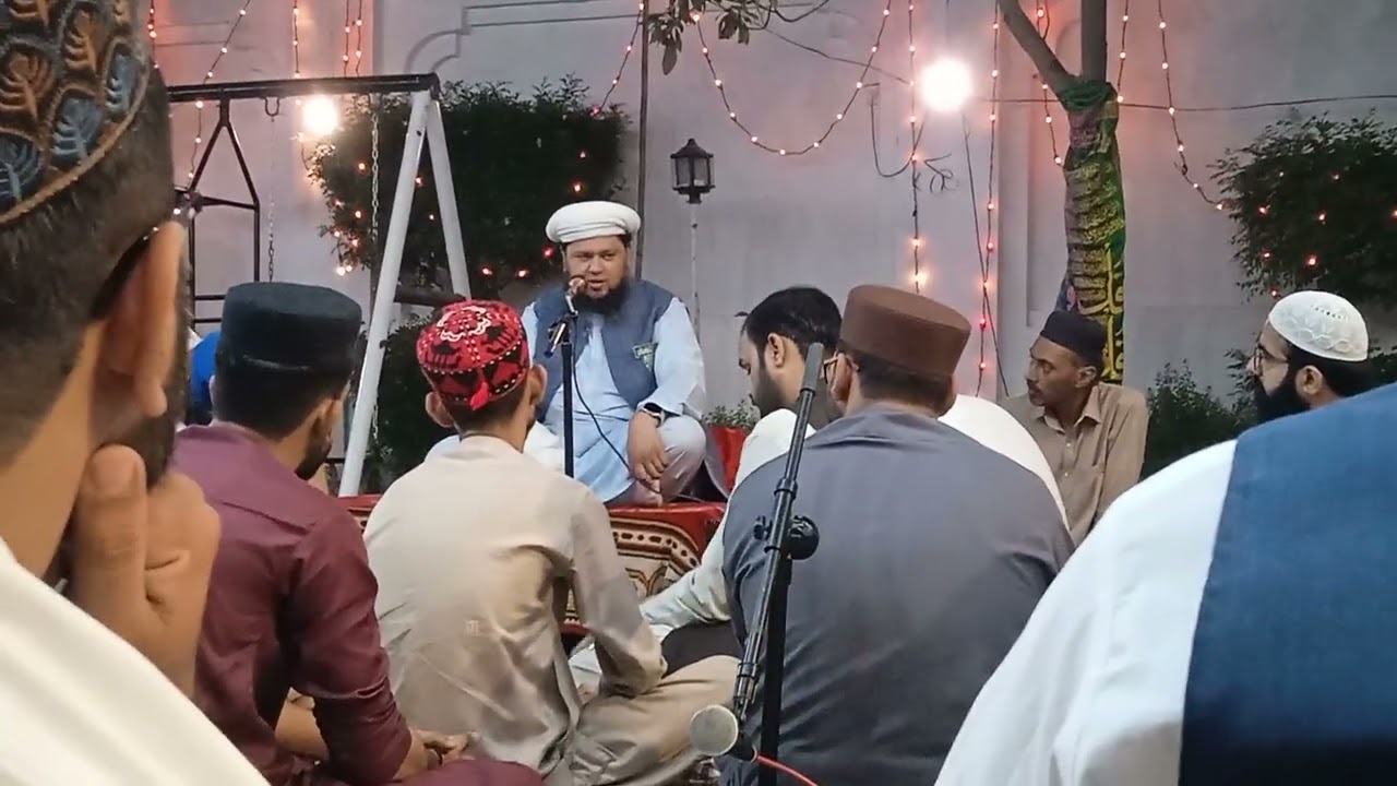 سیدعذیر علی شاہ سیرت نبی صلی اللہ علیہ وآلہ وبارک وسلم بیان فرما رہے ہیں ۔