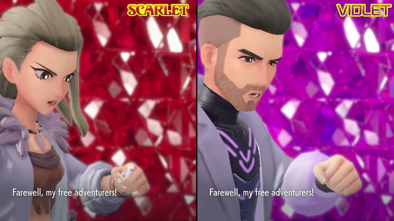 Scarlet vs. Violet | Pokémon Side by Side Comparison